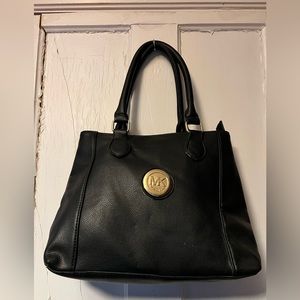 Michael Kors faux leather logo bag